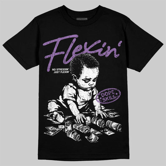 PURPLE Collection DopeSkill T-Shirt Flexin' Graphic