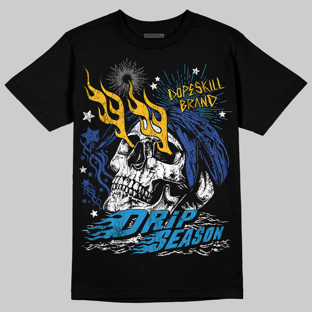 Royal Blue Collection DopeSkill T-Shirt Drip Season Graphic