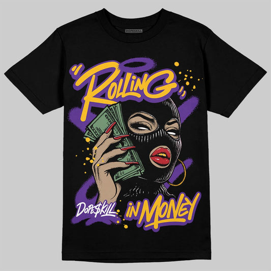 PURPLE Collection DopeSkill T-Shirt Rolling in Money Graphic