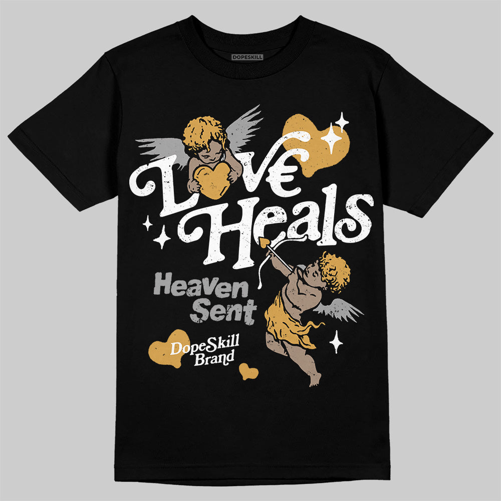 Gratitude 11s DopeSkill T-Shirt New Love Heals Graphic
