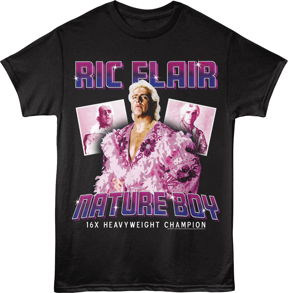 16 Time Heavyweight Champion Ric Flair T-Shirt
