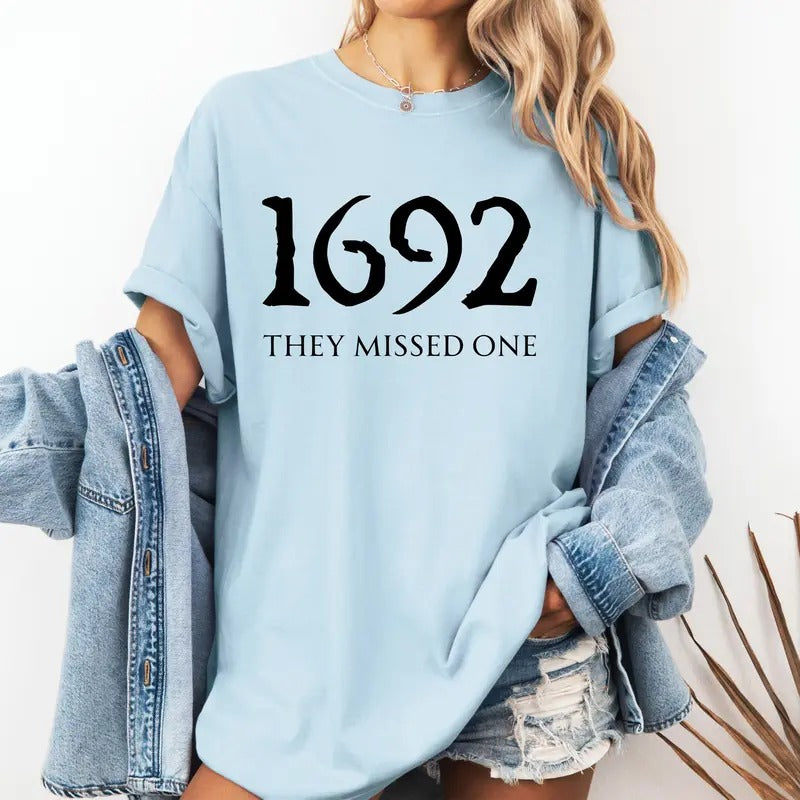 1692 They Missed One Custom colors tee shirt Casual Hoodie, Sweatshirt | HypeCrazeTee.com