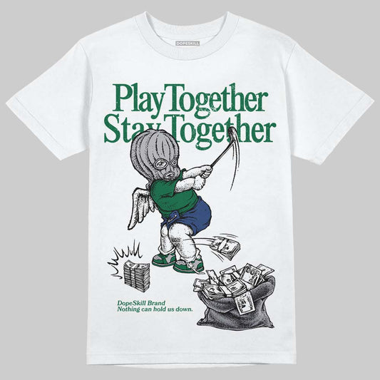 GT-2160 Shamrock Green DopeSkill T-Shirt Play together, Stay together Graphic
