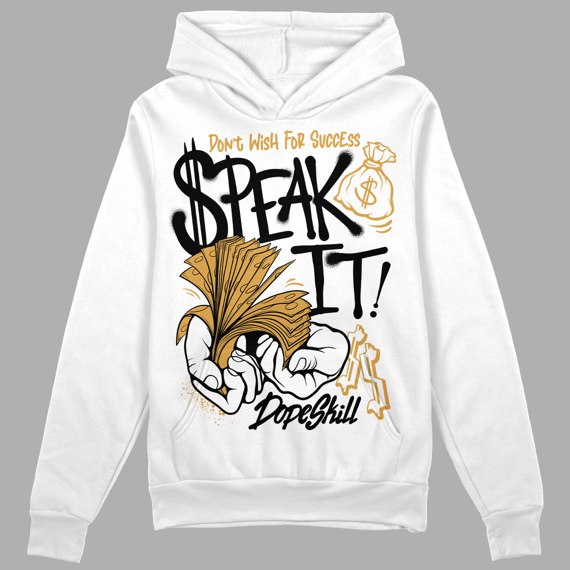 Gratitude 11s DopeSkill Hoodie Sweatshirt Speak It Graphic