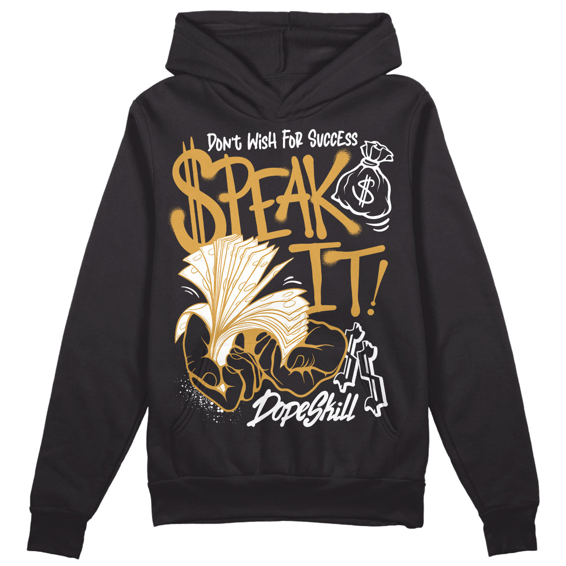 Gratitude 11s DopeSkill Hoodie Sweatshirt Speak It Graphic