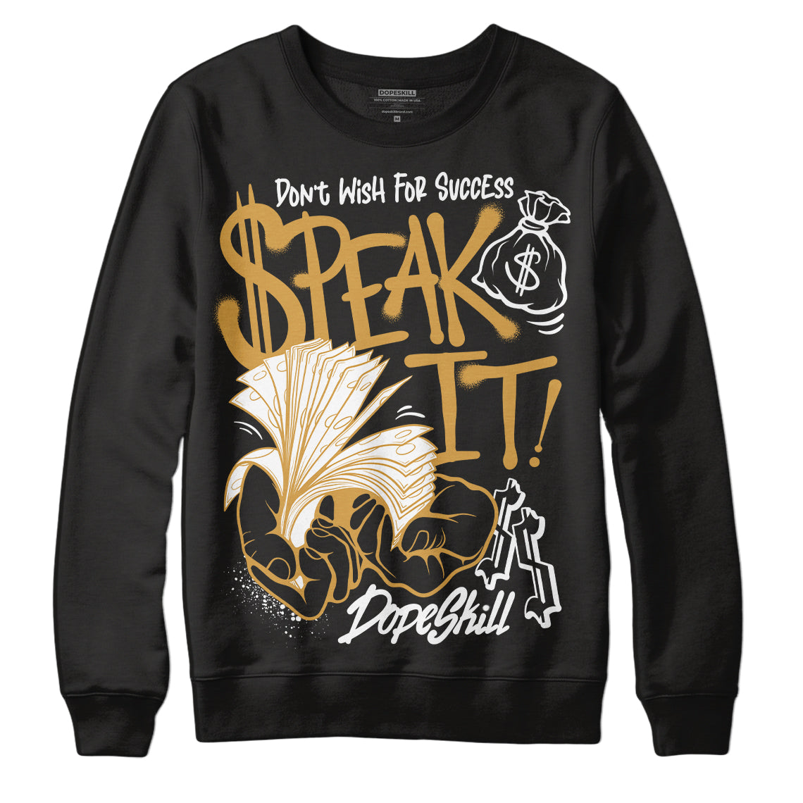 Gratitude 11s DopeSkill Sweatshirt Speak It Graphic