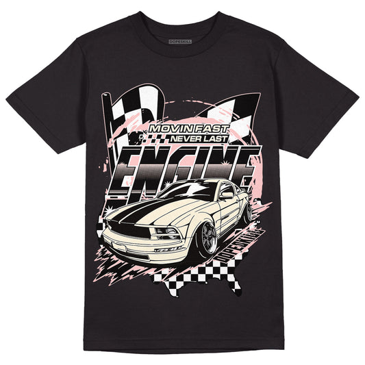 Washed Pink 1s Retro High OG DopeSkill T-Shirt ENGINE Tshirt Graphic