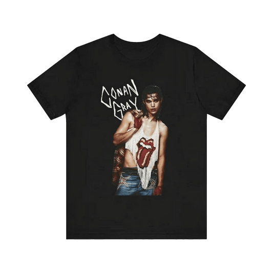 Conan Gray Merch Found Heaven On Tour 2024 Conan Gray T-Shirt First Fathers Day Birthday Gift for Husband