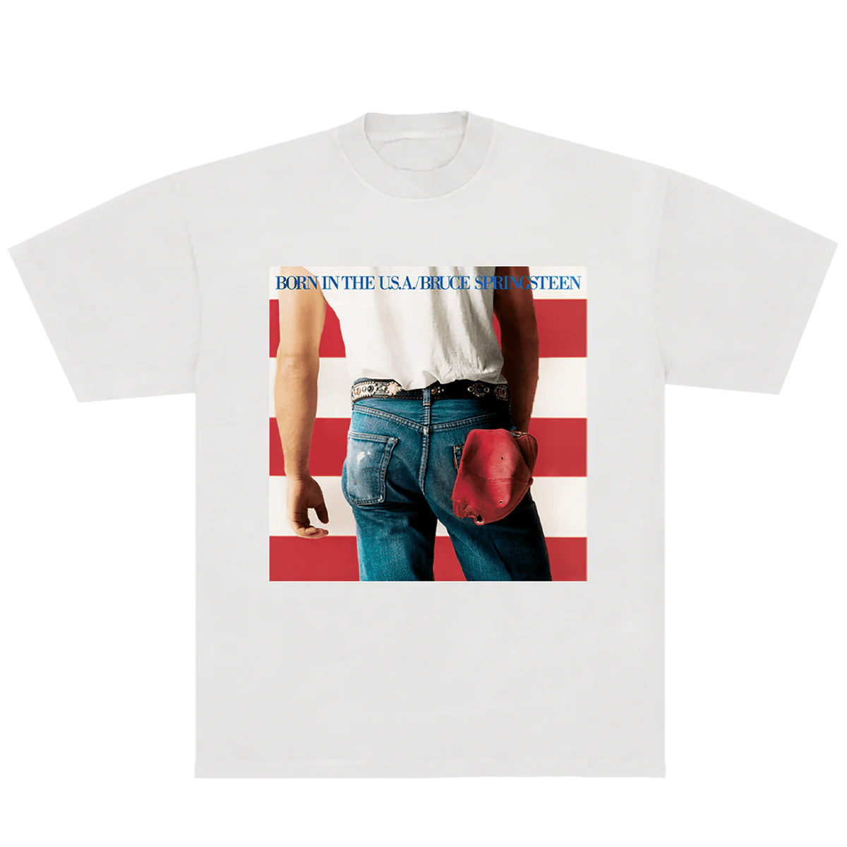 Bruce Springsteen T-Shirt Bruce Springsteen Merch Born In The USA Tee Cool Gifts For Dad