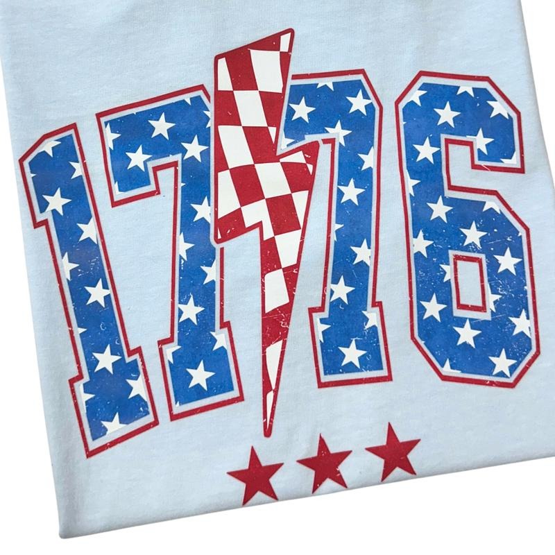 1776 Lightning Bolt Sweatshirt T-Shirts, Hoodie | HypeCrazeTee.com