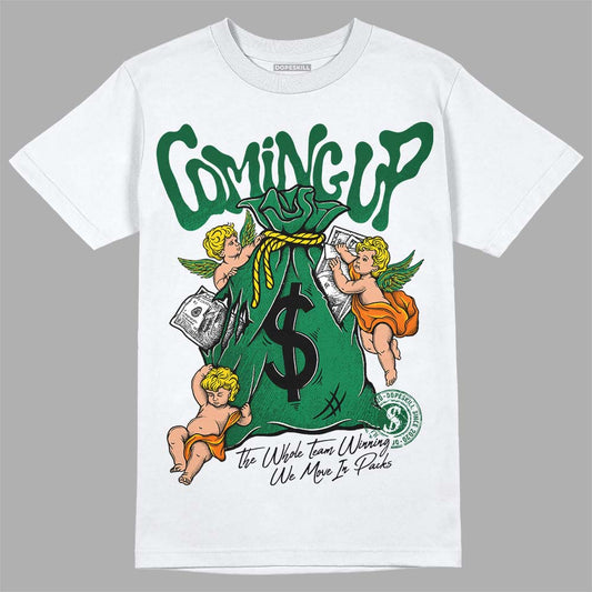Green Collection DopeSkill T-Shirt Money Bag Coming Up Graphic
