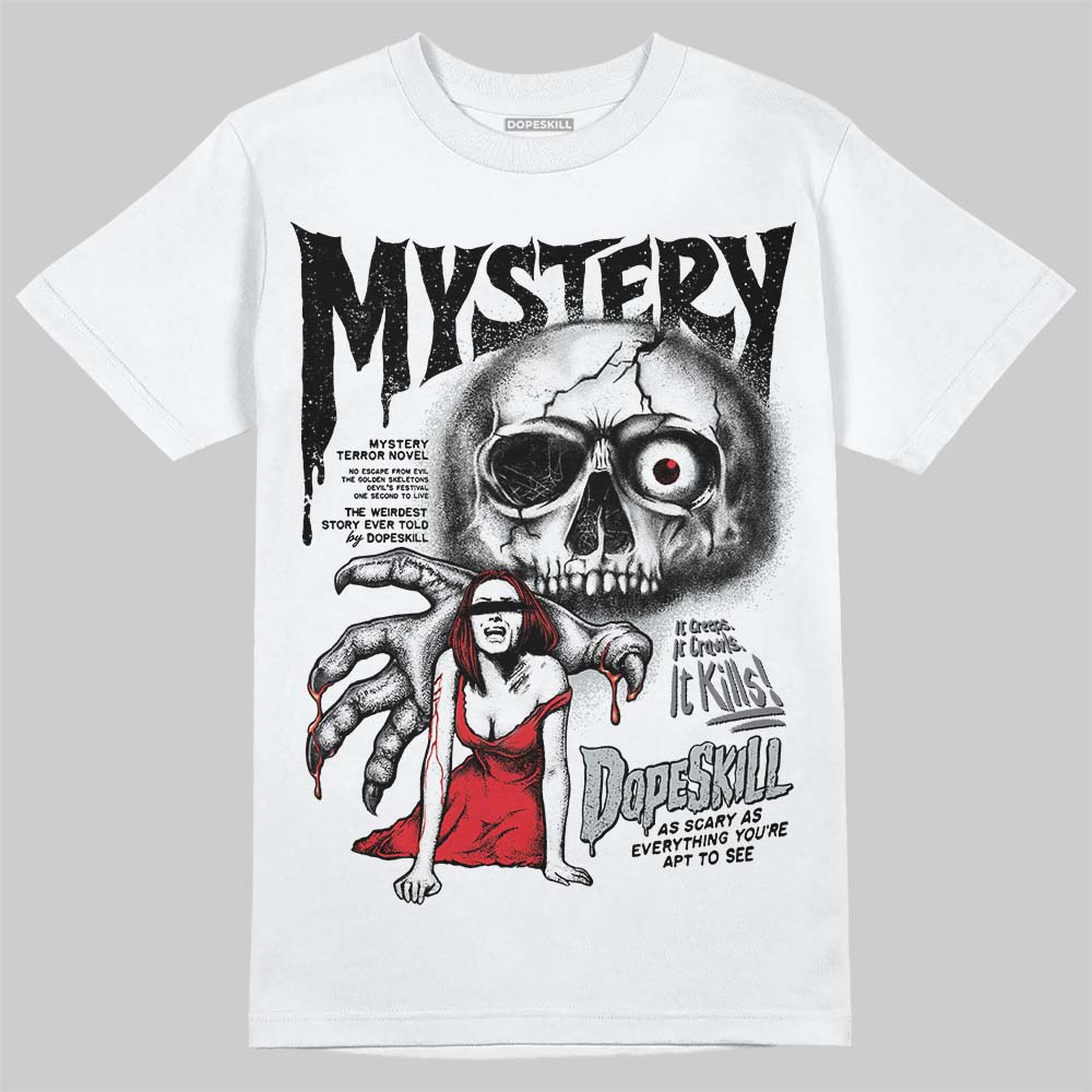 Wolf Grey 12s DopeSkill T-Shirt Mystery Ghostly Grasp Graphic