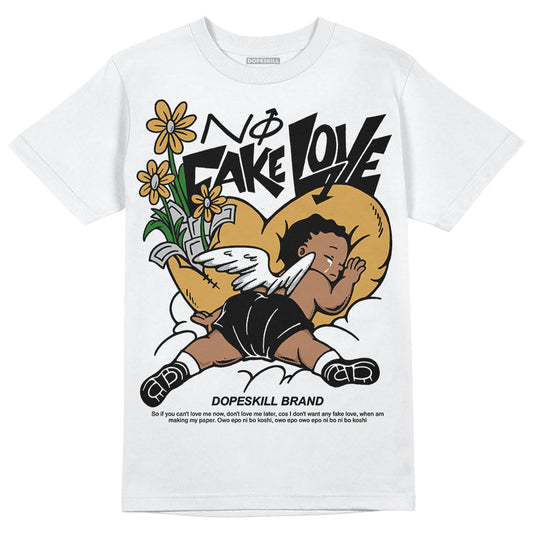 Gratitude 11s DopeSkill T-Shirt No Fake Love Graphic