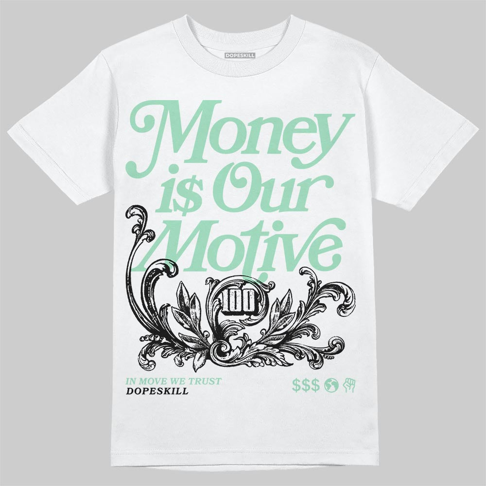 SB Dunk “Rodeo” DopeSkill T-Shirt Money Is Our Motive Typo Graphic