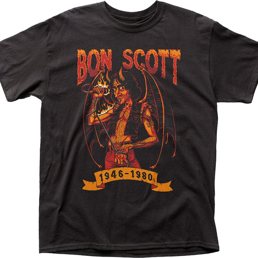 1946-1980 Bon Scott T-Shirt