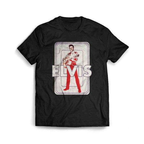 1950s Elvis Fan Art Joker Men's T-Shirt Tee