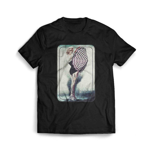 1950s Fan Art Marilyn Monroe Photo Shot Men's T-Shirt Tee