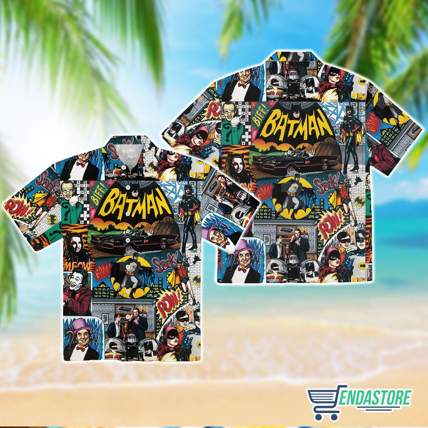 1966 Batman Unisex Hawaiian Shirt