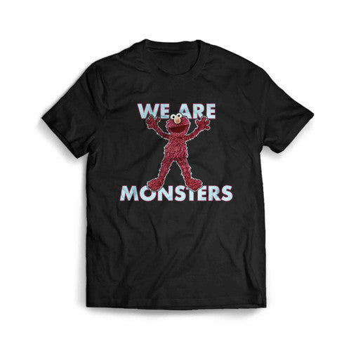 1970s Fan Art ELMO We Are Monsters Men's T-Shirt Tee