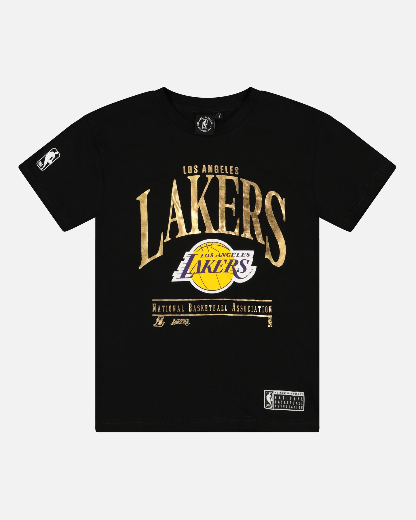 NBA Kids' Los Angeles Lakers Clifton Vintage T-Shirt Black