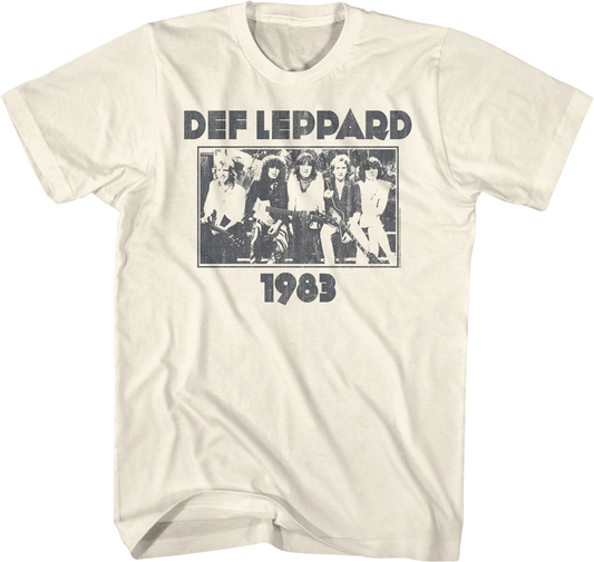 1983 Photo Def Leppard T-Shirt