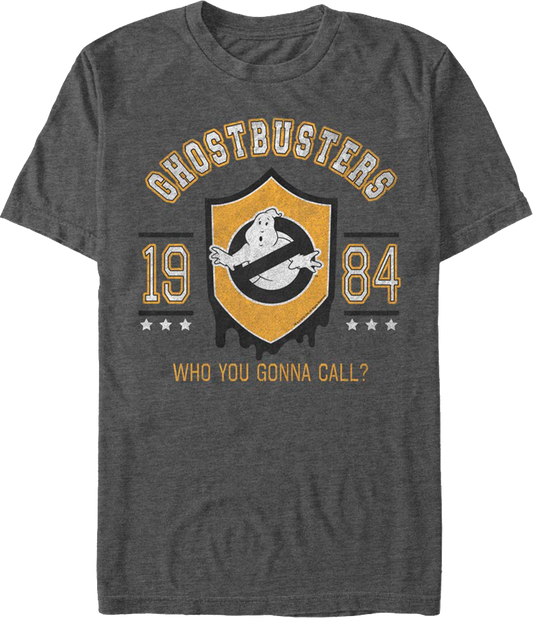 1984 Collegiate Shield Ghostbusters T-Shirt