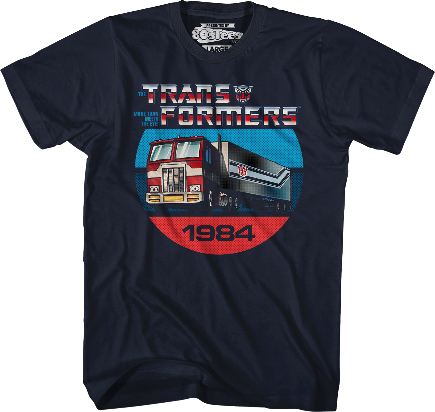 1984 Optimus Prime Truck Mode Transformers T-Shirt