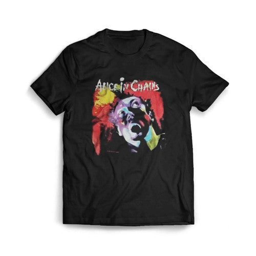 1990 Vintage Alice In Chains Facelift Tour Men's T-Shirt Tee