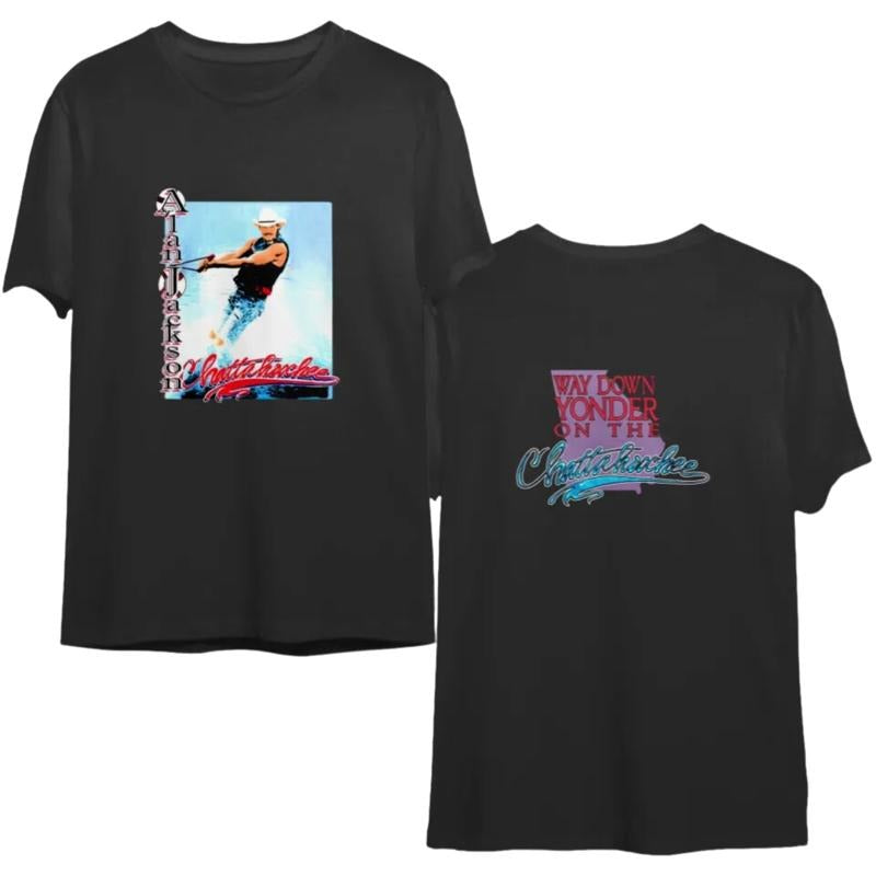 1992 Alan Jackson Way Down Yon.der On The Chattahoochee Shirt,  Alan Jackson Shirt, The Chattahoochee Shirt,  Gift For...