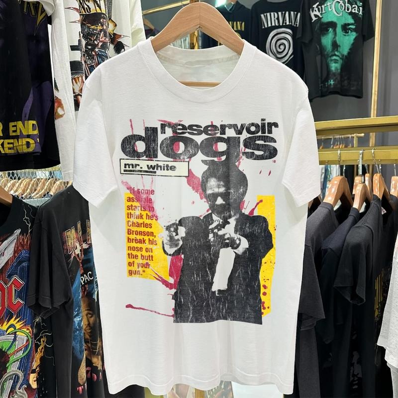 1992 Mr. White 'Reservoir Dogs Promo' Rare  White T-Shirt Unisex Shirt Gift for him, Gift for her, Gift for fan Hoodie,...