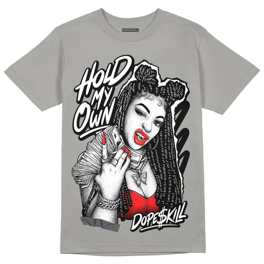 Wet Cement 4s DopeSkill Grey T-shirt New H.M.O Graphic