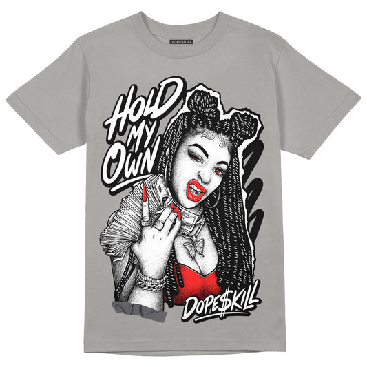 Wet Cement 4s DopeSkill Grey T-shirt New H.M.O Graphic