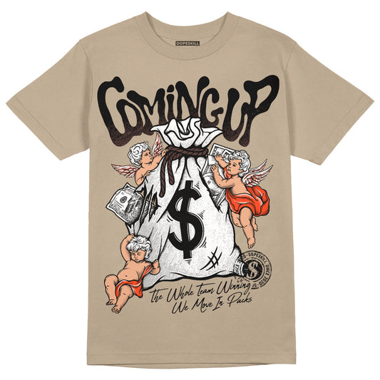 Latte 1s DopeSkill Medium Brown T-shirt Money Bag Coming Up Graphic