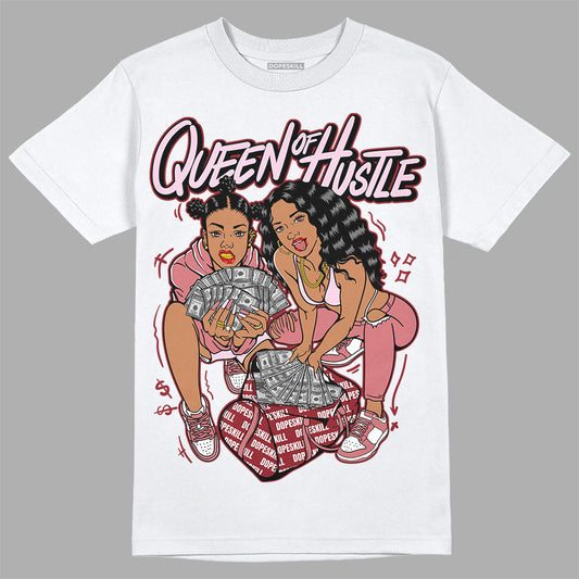 Valentine's Day Collection DopeSkill T-Shirt Queen Of Hustle Graphic