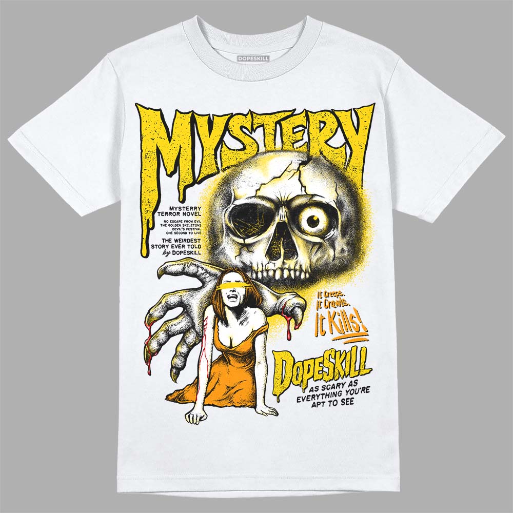 Yellow Ochre 6s DopeSkill T-Shirt Mystery Ghostly Grasp Graphic