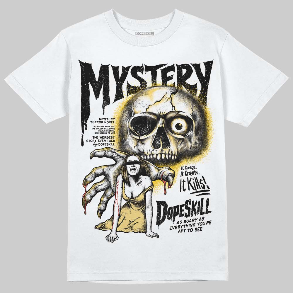 Quai 54 x Tour Yellow Black 1s DopeSkill T-Shirt Mystery Ghostly Grasp Graphic