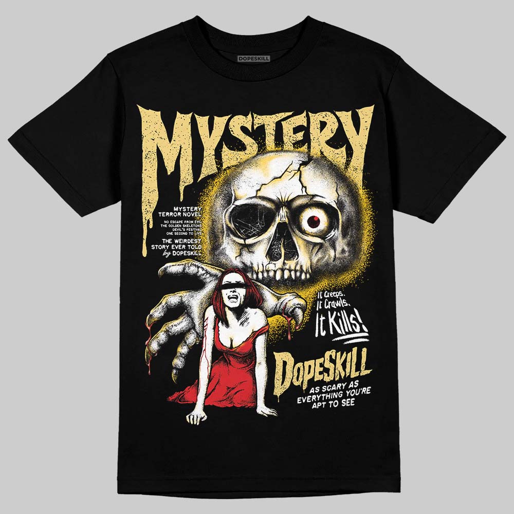Quai 54 x Tour Yellow Black 1s DopeSkill T-Shirt Mystery Ghostly Grasp Graphic