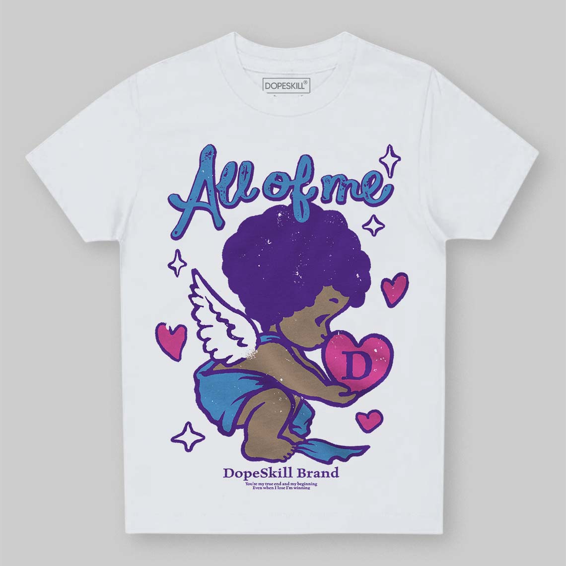 PURPLE Collection DopeSkill Toddler Kids T-shirt All Of Me Graphic