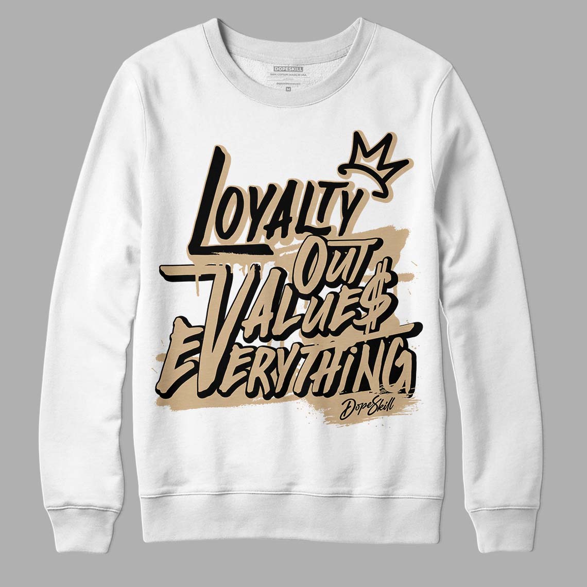 TAN Collection DopeSkill Sweatshirt LOVE Graphic