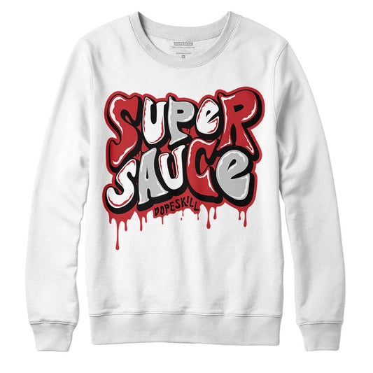 Red Taxi 12s DopeSkill Sweatshirt Super Sauce Graphic