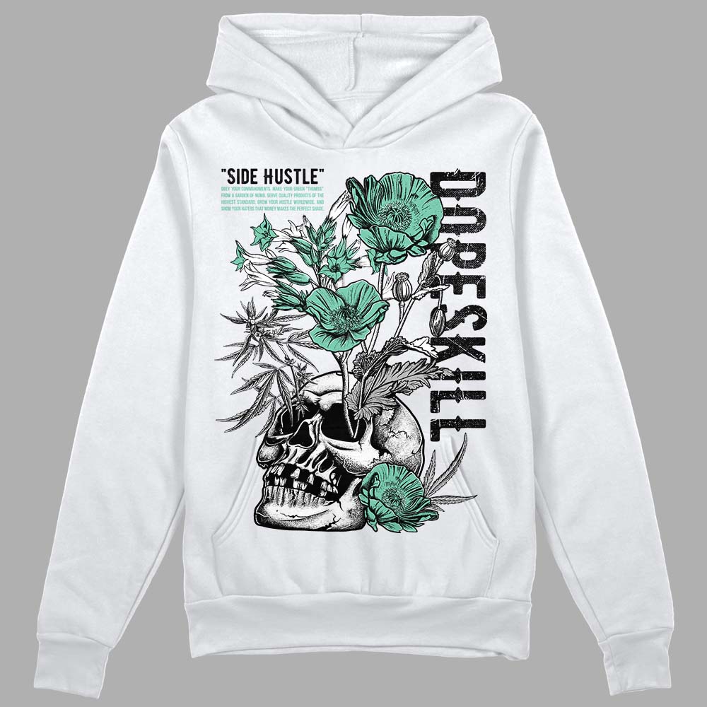 Green Glow 3s DopeSkill Hoodie Sweatshirt Side Hustle Graphic