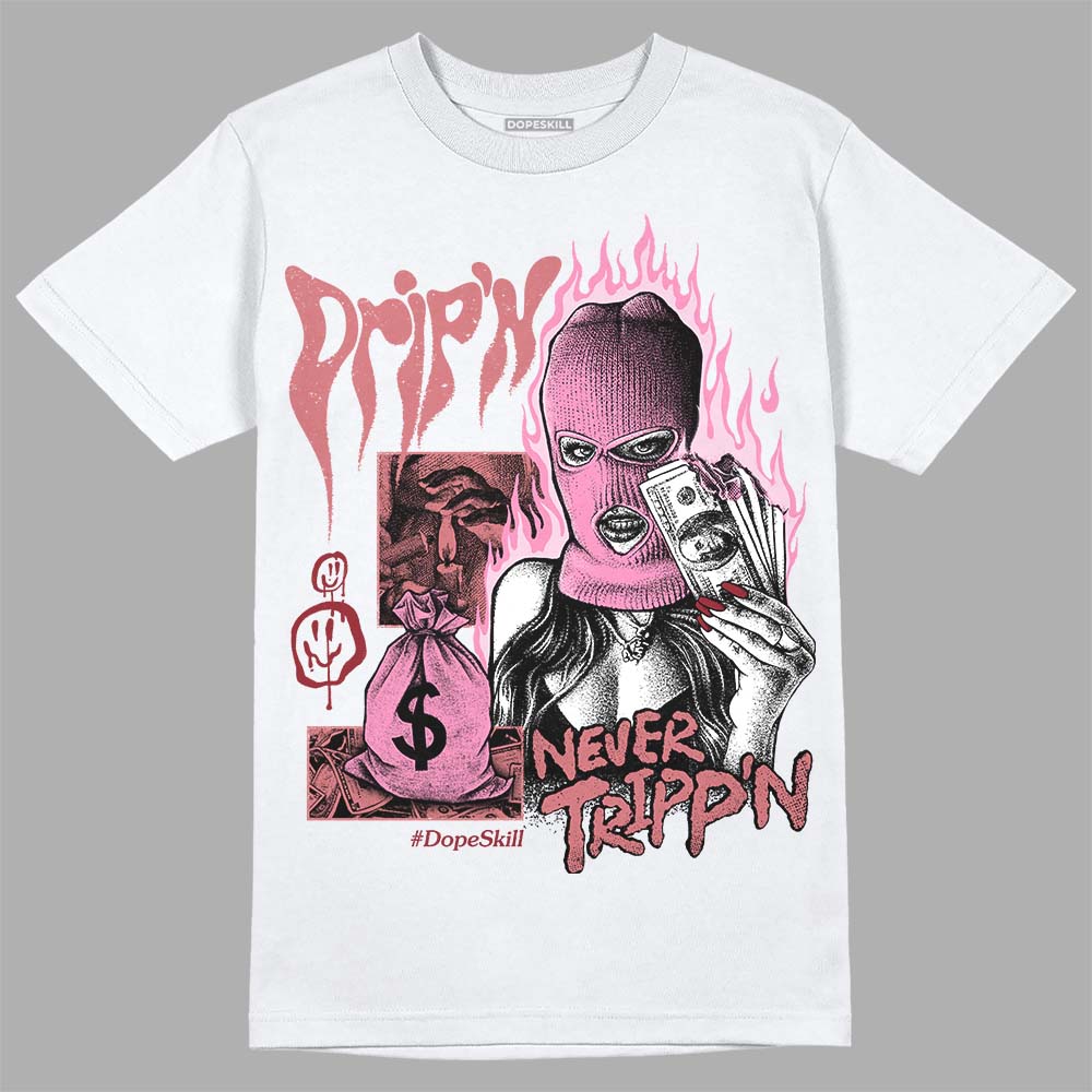 Valentine's Day Collection DopeSkill T-Shirt Drip'n Never Tripp'n Graphic