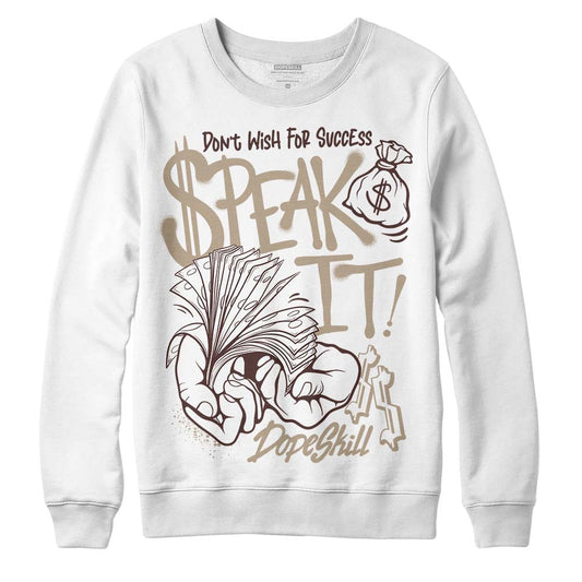 Latte 1s DopeSkill Sweatshirt Speak It Graphic