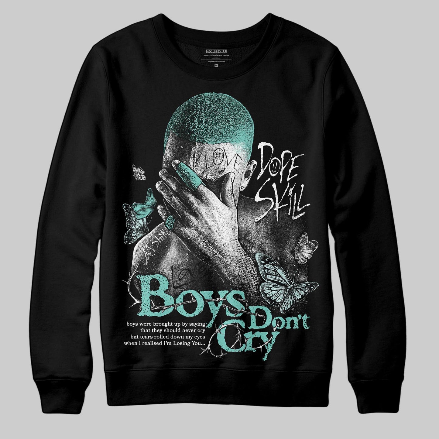 Igloo 11s DopeSkill Sweatshirt Boys Don't Cry Graphic
