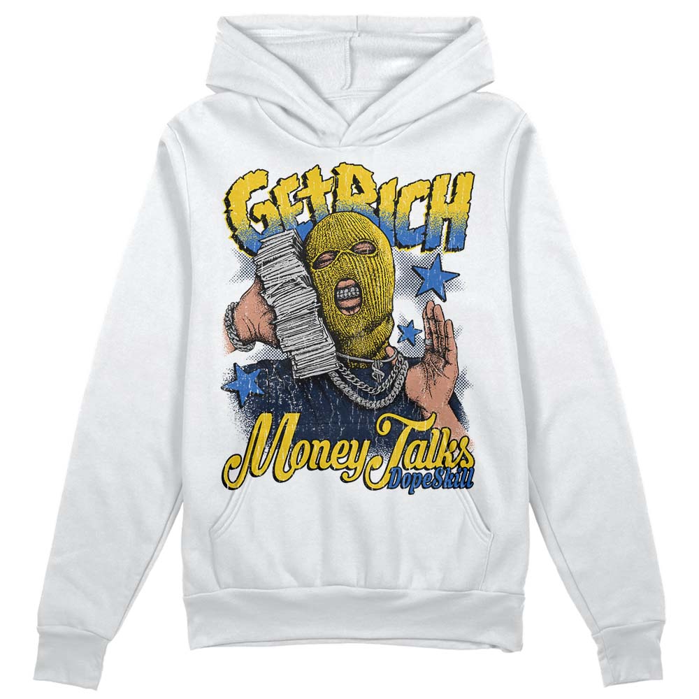 Michigan Dunks DopeSkill Hoodie Sweatshirt Get Rich Graphic