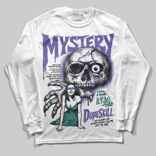 Grape 5s DopeSkill Long Sleeve T-Shirt Mystery Ghostly Grasp Graphic