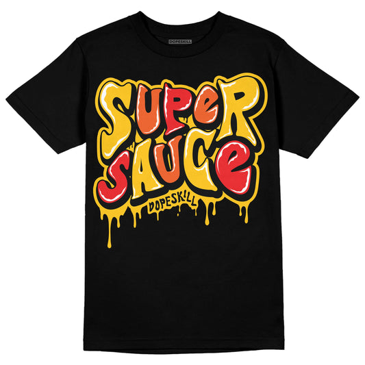 Yellow Collection DopeSkill T-Shirt Super Sauce Graphic