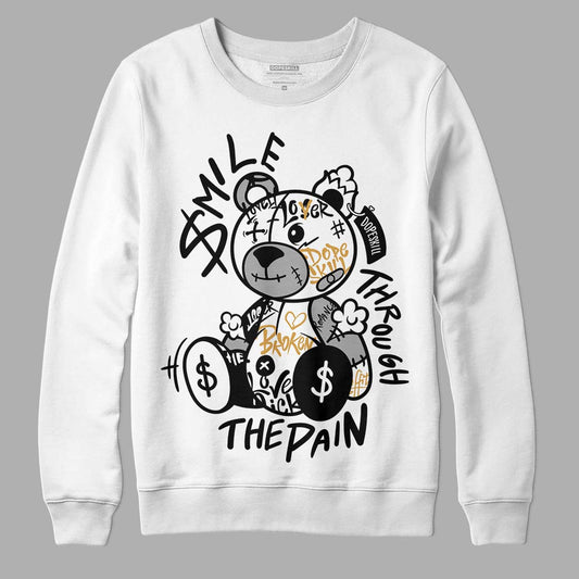 Gratitude 11s DopeSkill Sweatshirt Smile Through The Pain Graphic