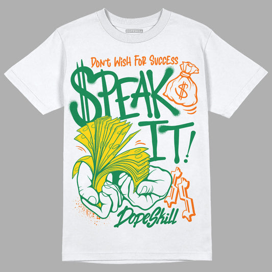 Green Collection DopeSkill T-Shirt Speak It Graphic