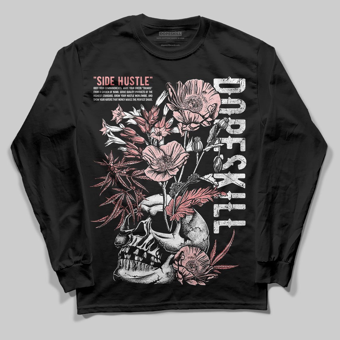 VALENTINE'S Day 3s DopeSkill Long Sleeve T-Shirt Side Hustle Graphic